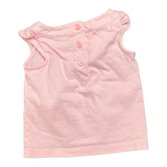 Janie and Jack Lot Of 3 Size 6-12 Months Summer Dresses/Tops Pink EUC - Picture 12 of 15